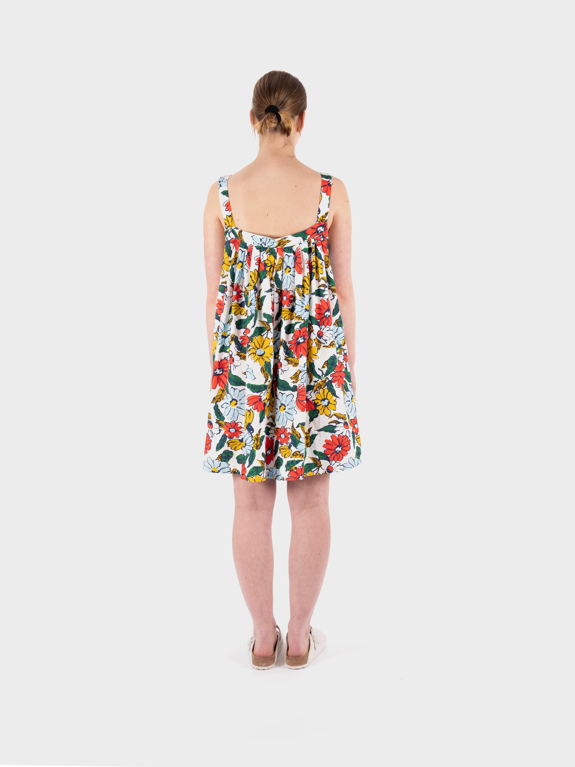 L.F Markey Basic Cotton Romper - Cosmos Floral