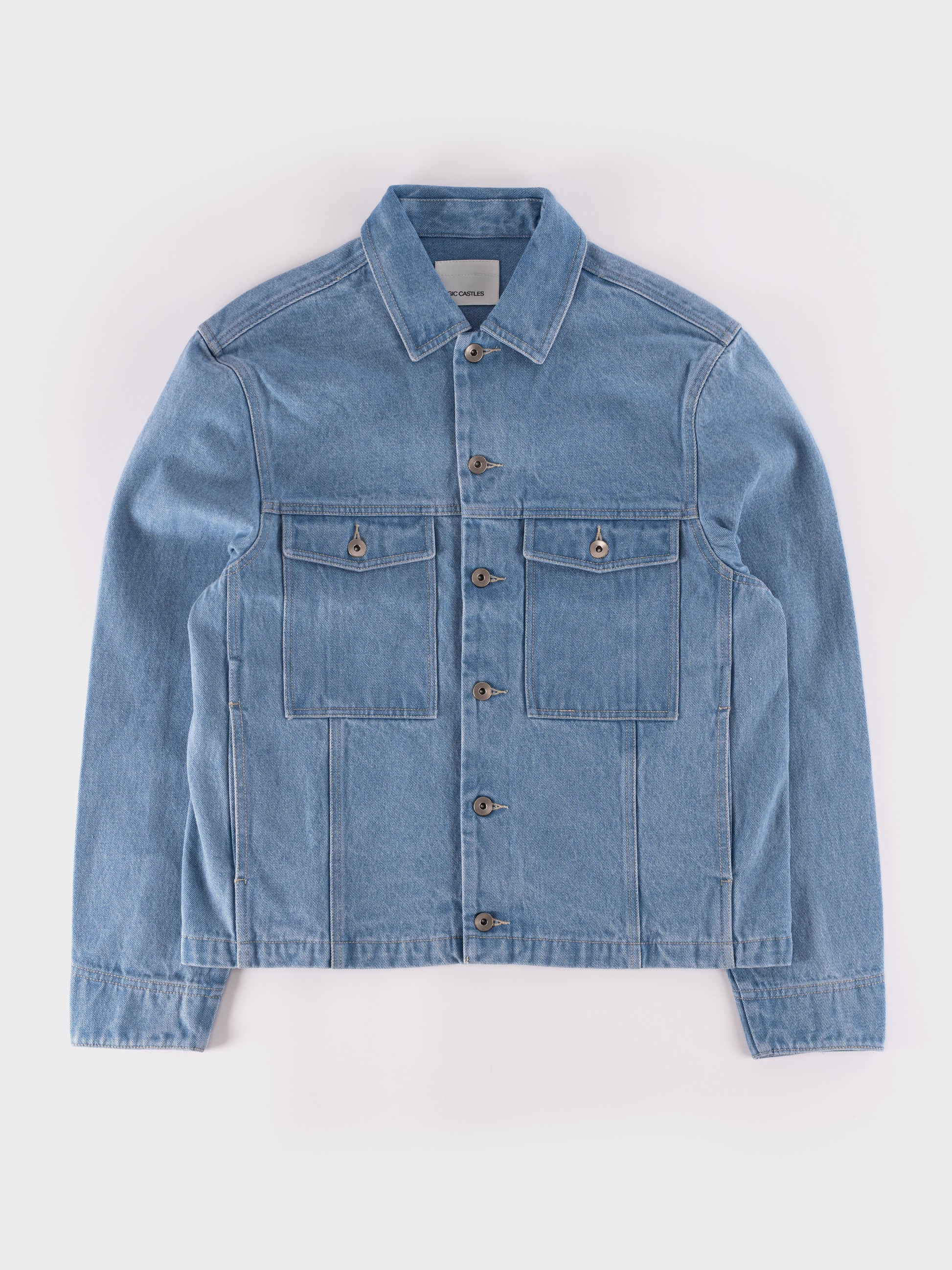 Magic Castles Trip Jacket - Indigo/Denim Mix