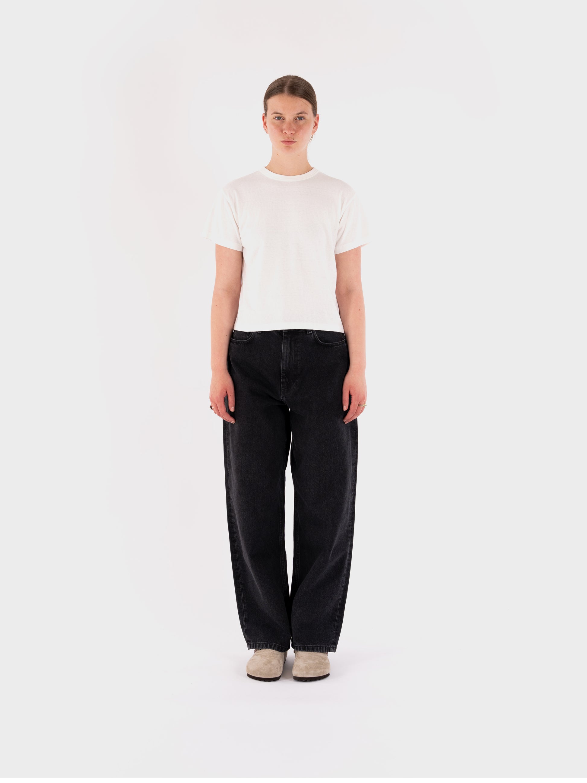 Sunray Spirit Hi'Aka SS T-Shirt - Off White