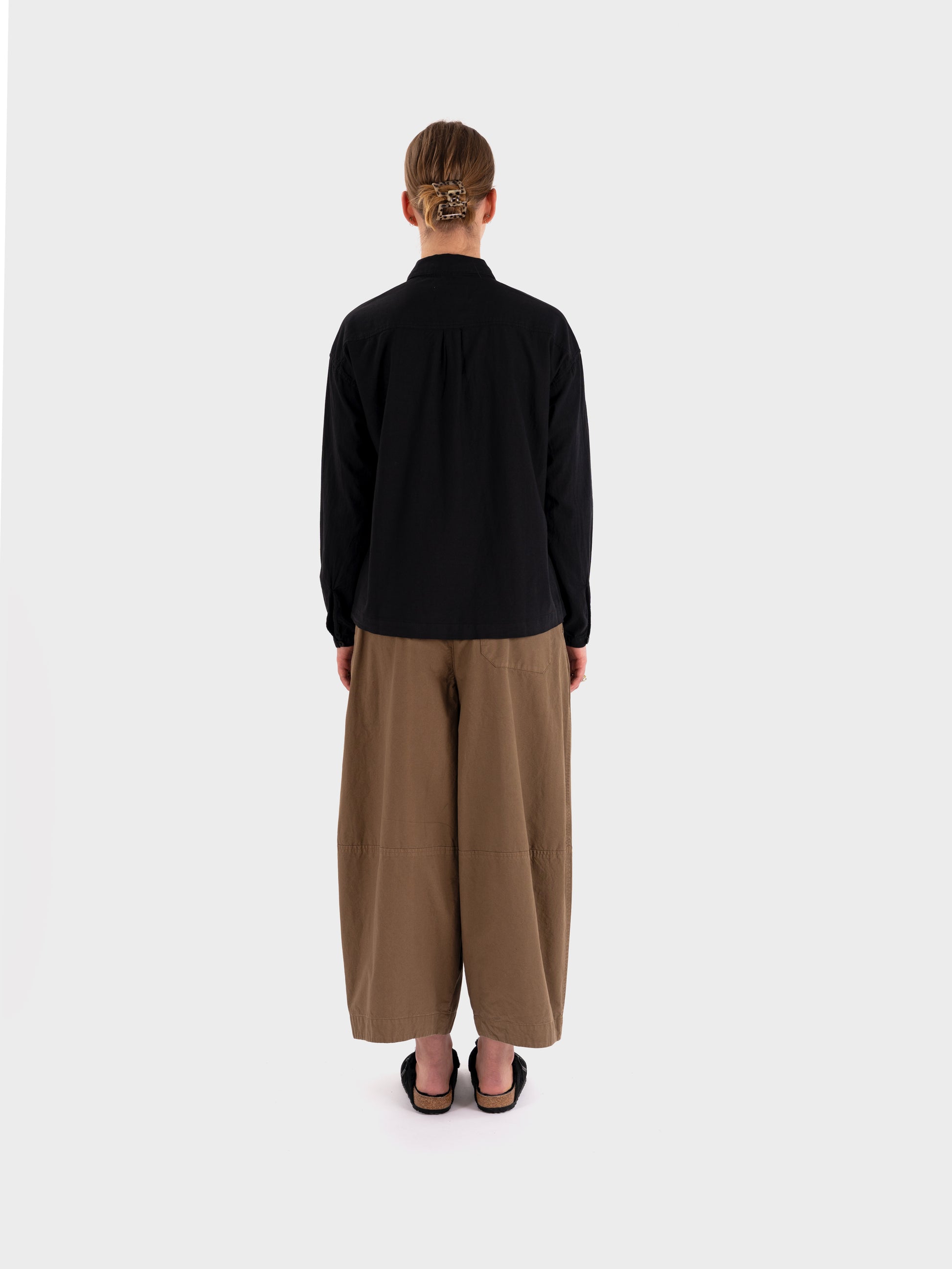 YMC LS Marianne Shirt - Black